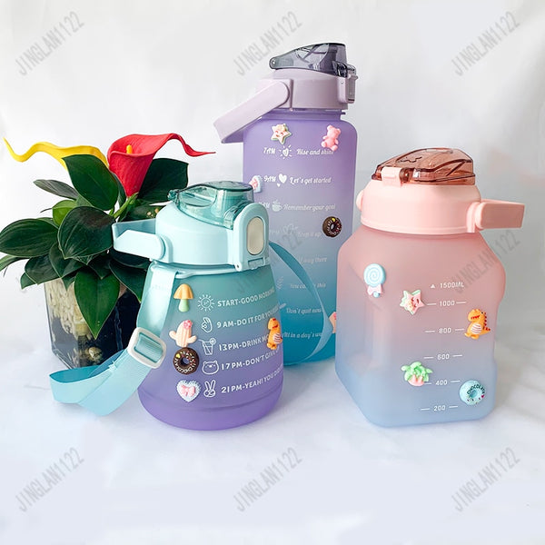 2L Large Capacity Water Bottle