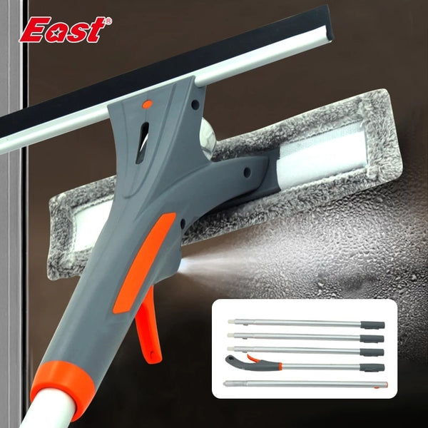 Spray Window Cleaner Window Washing Brush Window Washer Glass Cleaning Brush East Glass Wiper Kitchen Accessories Cleaning Tools