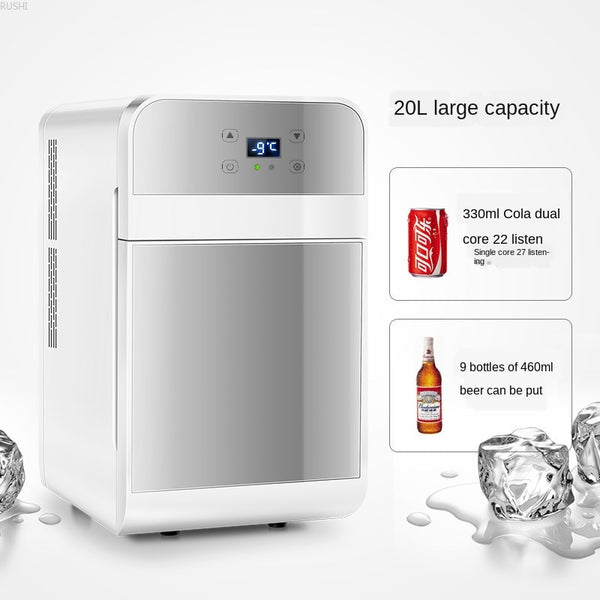 Home Dual-core 20L Refrigerator  Mini Refrigerator Mini Fridge  Mini Fridges Car Fridge  Refrigerators Refrigerator  fridge