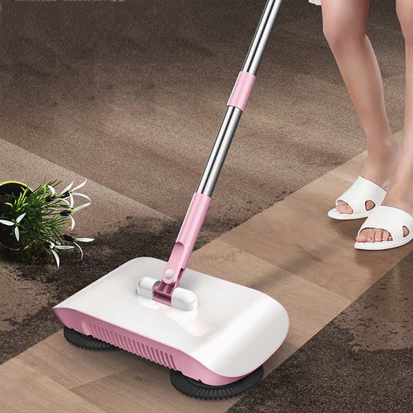 Broom Dustpan Mop All-In-One Hand Push Kitchen Sweeper Mop Home Cleaning Products Cleaning Mop No Dead Corner Sweeper