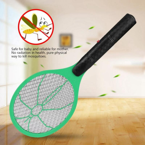 Electric Mosquito Killer Cordless Battery Power Electric Fly Mosquito Swatter Bug Zapper Racket Insects Killer Home Bug Zappers