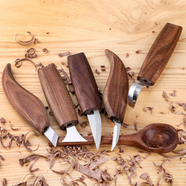 Chisel Carving Knife Woodcut DIY Hand Wood Carving Tools Woodcarving Cutter Knives Peeling Woodworking Spoon Hand Tools Worker