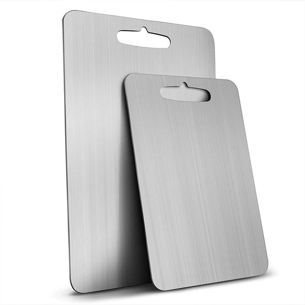 304 Stainless Steel Cutting Board Home Kitchen Rectangular Board Sterile Mildew Proof Fruit Vegetable Meat Chopping Board