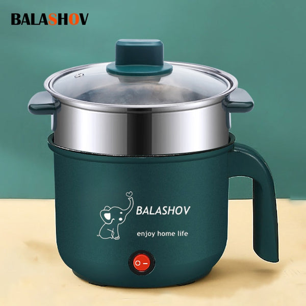 Electric Rice Cooker Non-stick Cooking Machine Single/Double Layer Hot Pot Multifunction Mini Electric Rice Cooker for Home