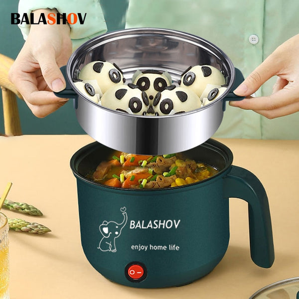 Mini Electric Rice Cooker 1.8L Non-stick Cooking Machine Single/Double Layer Hot Pot Multifunction Electric Rice Cooker for Home