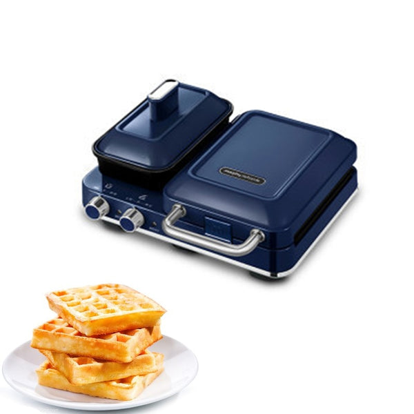 Household Breakfast Toaster Net Red Waffle Toaster Small Light Food Machine Multi-function Kitchen Tools 1100W